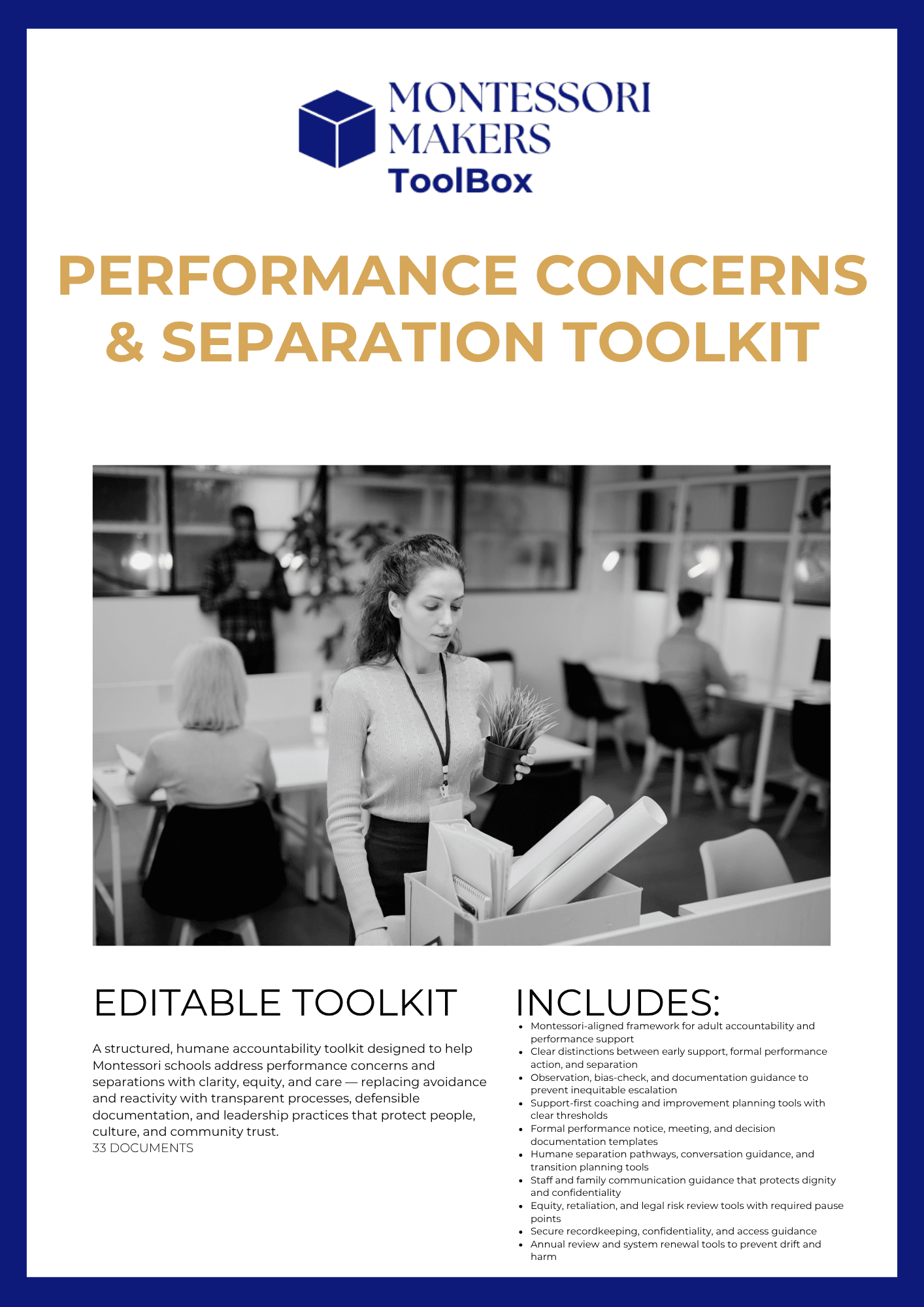 Performance Concerns & Separation Toolkit
